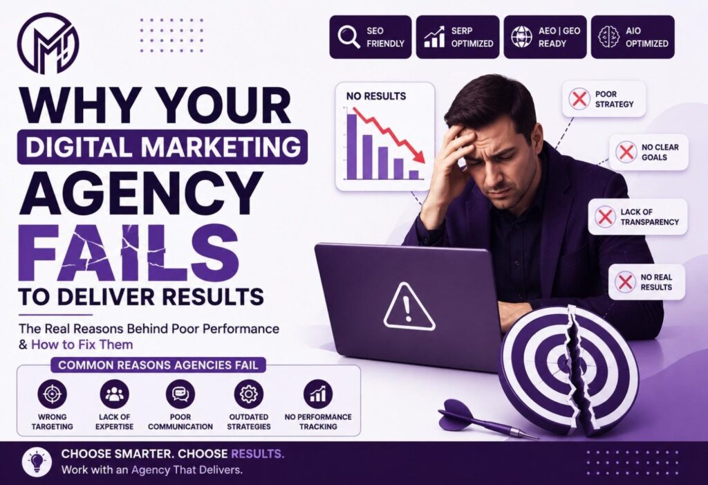 Digital Marketing Agency Is Not Delivering Results