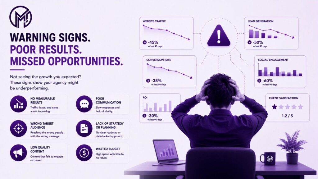 Digital Marketing Agency not delivering Results